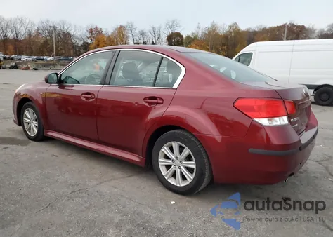 2011 Subaru Legacy 2.5I Premium из США, поврежденный, VIN 4S3BMBC60B3229126